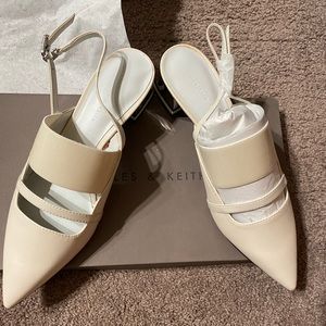 Charles and Keith sandal heels size 36